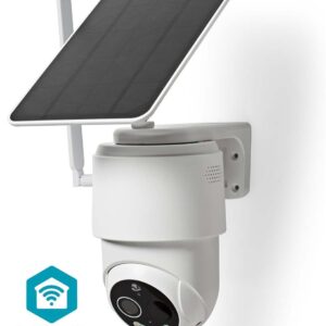 Câmara de Vigilância IP SmartLife Wi-Fi 1080p 4G Full HD p/ Exterior IP65 c/ Painel Solar - NEDIS