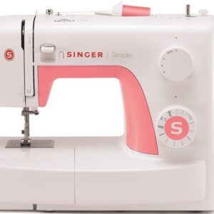 Máquina de Costura Simple 3210 (Branco/Rosa) - SINGER