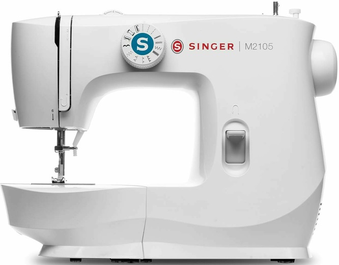 Máquina de Costura M2105 (Branco) - SINGER