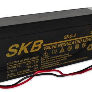 Bateria Chumbo 6V 4Ah c/ Conector Molex (195 x 25 x 62 mm) - SKB