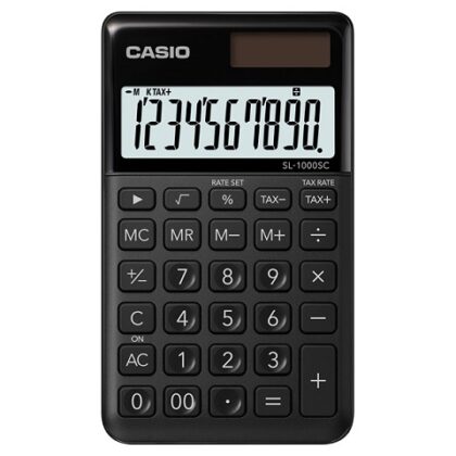 Calculadora de Bolso 10 Digitos (Preto) - CASIO