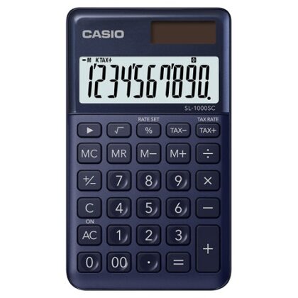 Calculadora de Bolso 10 Digitos (Azul Marinho) - CASIO