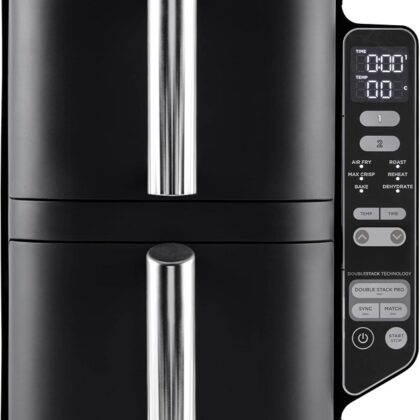 Fritadeira Air Fryer Double Stack 7.6L 2470W (Preto) - NINJA