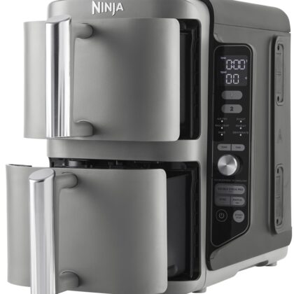 Fritadeira Air Fryer Double Stack XL 9,5L 2470W (Preto/Cinzento) - NINJA