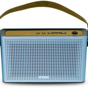 Coluna Port?til 50W c/ Leitor AUX e Bluetooth (Azul) - iDance