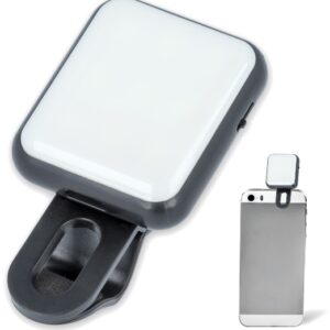 Flash LEDs Selfies Clip p/ Smartphones