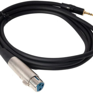 Cabo Áudio XLR Fêmea - Jack 3,5mm TRS 2m - FONESTAR