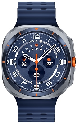 Smartwatch Galaxy Watch Ultra 2025 47mm GPS + LTE (Azul Titânio) - SAMSUNG