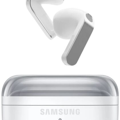 Auriculares Bluetooth Galaxy Buds 4 (Branco) - SAMSUNG