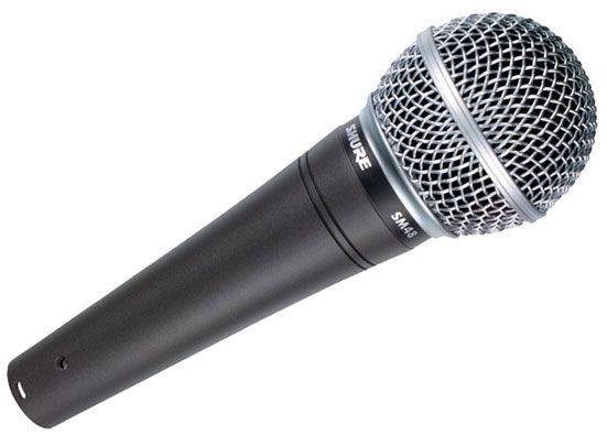 Microfone Dinâmico Cardioide (SM48 LC) - SHURE