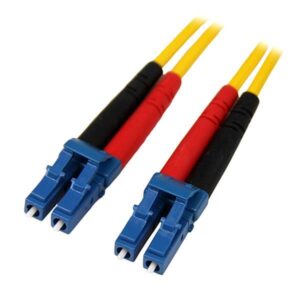 Cabo de Fibra ?ptica LC - LC Amarelo (1 metro) - STARTECH