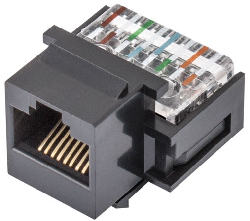 Ficha Snap-IN RJ45 Fêmea
