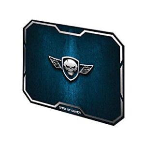 Tapete Gaming Wing Skull Azul - SPIRIT OF GAMER