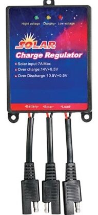 Regulador p/ Painel Fotovoltaico 7 Amp.