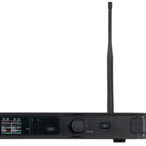 Central 2x Microfones Mão e Lapela s/ Fios Handheld + Bodypack UHF ID Pilot e Diversity - FONESTAR