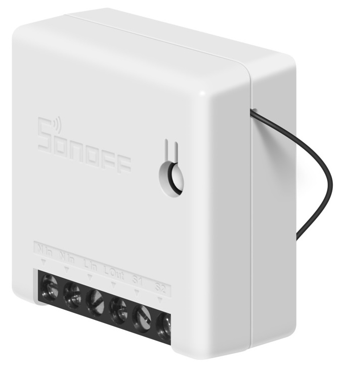 Módulo Interruptor p/ Automação Wi-Fi - 2 Vias 100~240V 10A MINI - Sonoff MINI R2