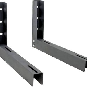 Pack 2x Suportes Horizontais p/ Caixas de Segurança de Gravadores de Vídeo DVR - NIMO