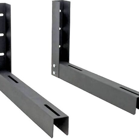 Pack 2x Suportes Horizontais p/ Caixas de Segurança de Gravadores de Vídeo DVR - NIMO