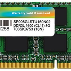 Mem?ria RAM 8GB (1x8GB) 1600MHz DDR3L - SILICON POWER