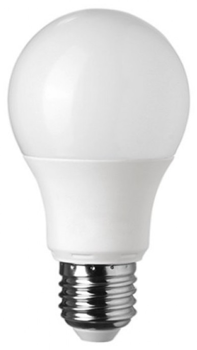Lampada LED E27 A60 220V 10W Branco F. 6000K 800Lm - Dimável