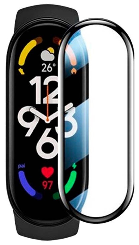 Película Proteção Ecrã 3D HD Compatível c/ Smartband Xiaomi Mi Band 7
