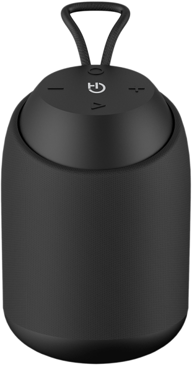 Coluna Portátil Bluetooth Urban Rok M 5W (Preto) - HIDITEC