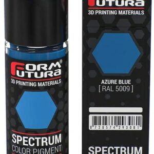 Pigmento p/ Resina Spectrum LCD 25gr (Azul Azure RAL 5009) - FORMFUTURA