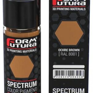 Pigmento p/ Resina Spectrum LCD 25gr (Castanho Ocre RAL 8001) - FORMFUTURA