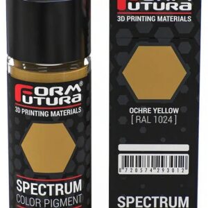 Pigmento p/ Resina Spectrum LCD 25gr (Amarelo Ocre RAL 1024) - FORMFUTURA