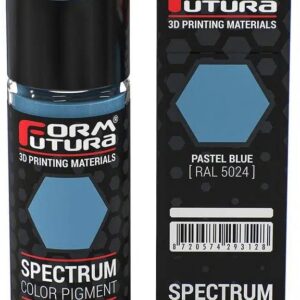 Pigmento p/ Resina Spectrum LCD 25gr (Azul Pastel RAL 5024) - FORMFUTURA