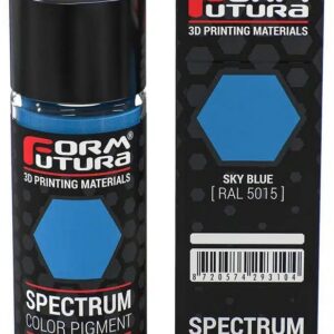 Pigmento p/ Resina Spectrum LCD 25gr (Azul C?u RAL 5015) - FORMFUTURA