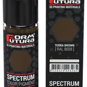 Pigmento p/ Resina Spectrum LCD 25gr (Castanho Terra RAL 8028) - FORMFUTURA