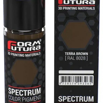 Pigmento p/ Resina Spectrum LCD 25gr (Castanho Terra RAL 8028) - FORMFUTURA