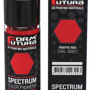 Pigmento p/ Resina Spectrum LCD 25gr (Traffic Red RAL 3020) - FORMFUTURA