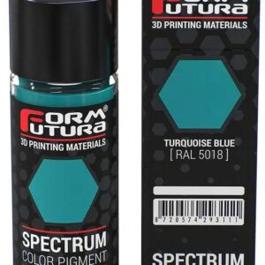 Pigmento p/ Resina Spectrum LCD 25gr (Azul Turquesa RAL 5018) - FORMFUTURA