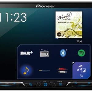 Auto R?dio Ecr? T?til 7 RDS AM/FM DAB/DAB+ 4x 50W MOSFET USB/AUX/BLUETOOTH - Pioneer