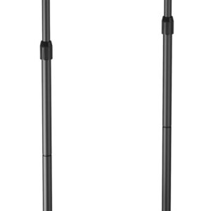 Suporte de Ch?o Universal Girat?rio/Inclin?vel p/ Colunas at? 5Kg (Preto) - AISENS