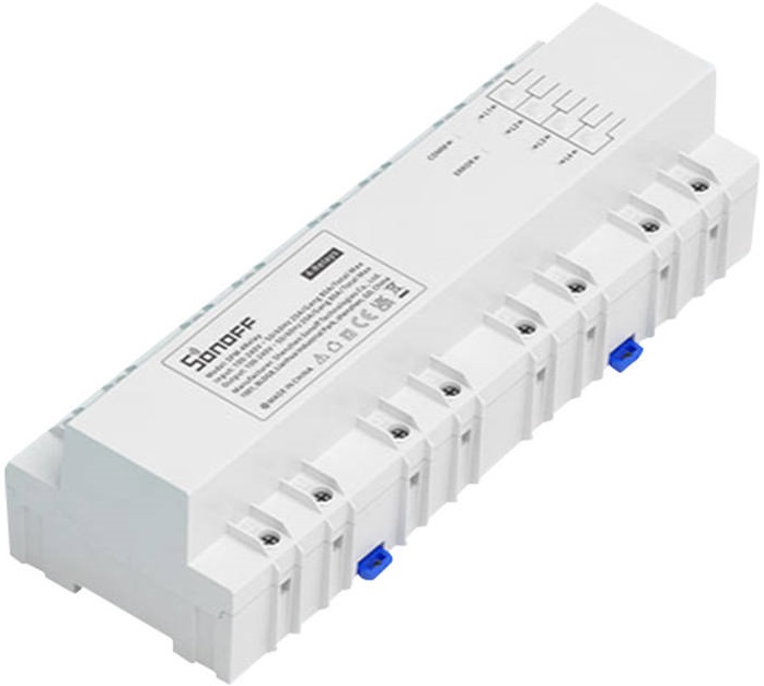 Módulo 4x Relés Inteligentes WiFi/Ethernet c/ Medição de Potência (4x20A) - SONOFF SPM-4Relay