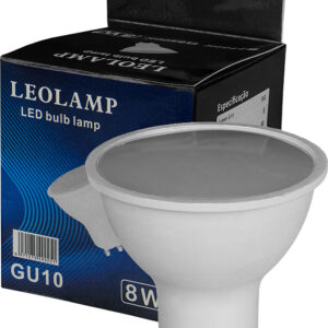 Lampada LED Dimável 220V GU10 8W Branco F. 6000K 800Lm