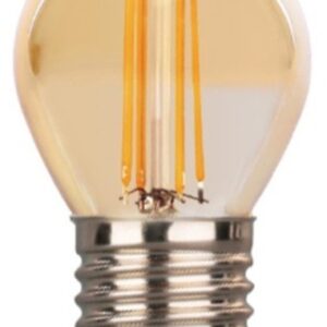Lampada LED E27 Filamento Cristal Vintage 220V 4W Branco Q. 3000K 640Lm