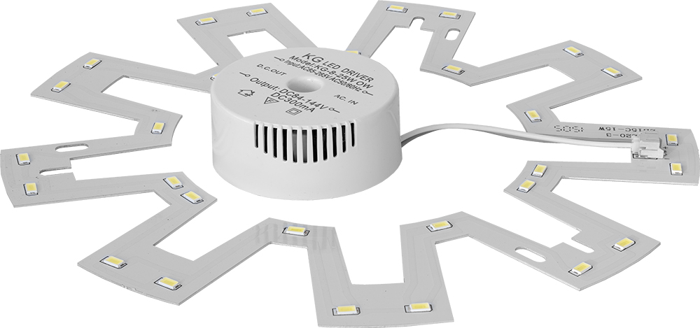 Lampada LED Circular 220V 15W 6000K 500Lm (Ø220mm)
