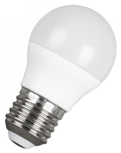 Lampada LED Opalina 220V E27 4W Branco F. 6000K 340Lm