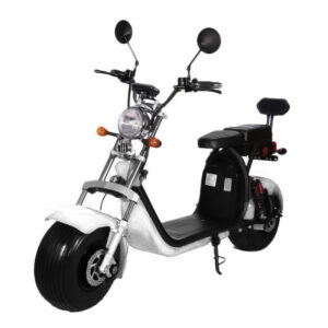 Scooter El?trica Harley 1500W Matricul?vel (Branco) - MALCOR
