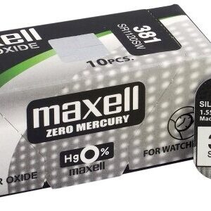 Pilha V391/SR1120SW/381/SR55 1,55V - MAXELL