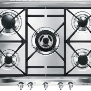 Placa a G?s SR275XGH2 70cm 5 Zonas (Inox) - SMEG