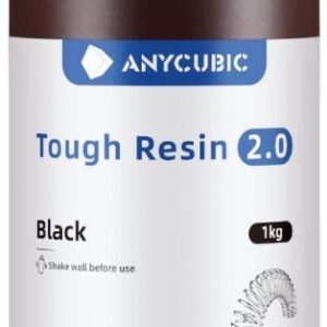Resina Resistente 2.0 p/ Impress?o 3D 1Kg (Preto) - ANYCUBIC