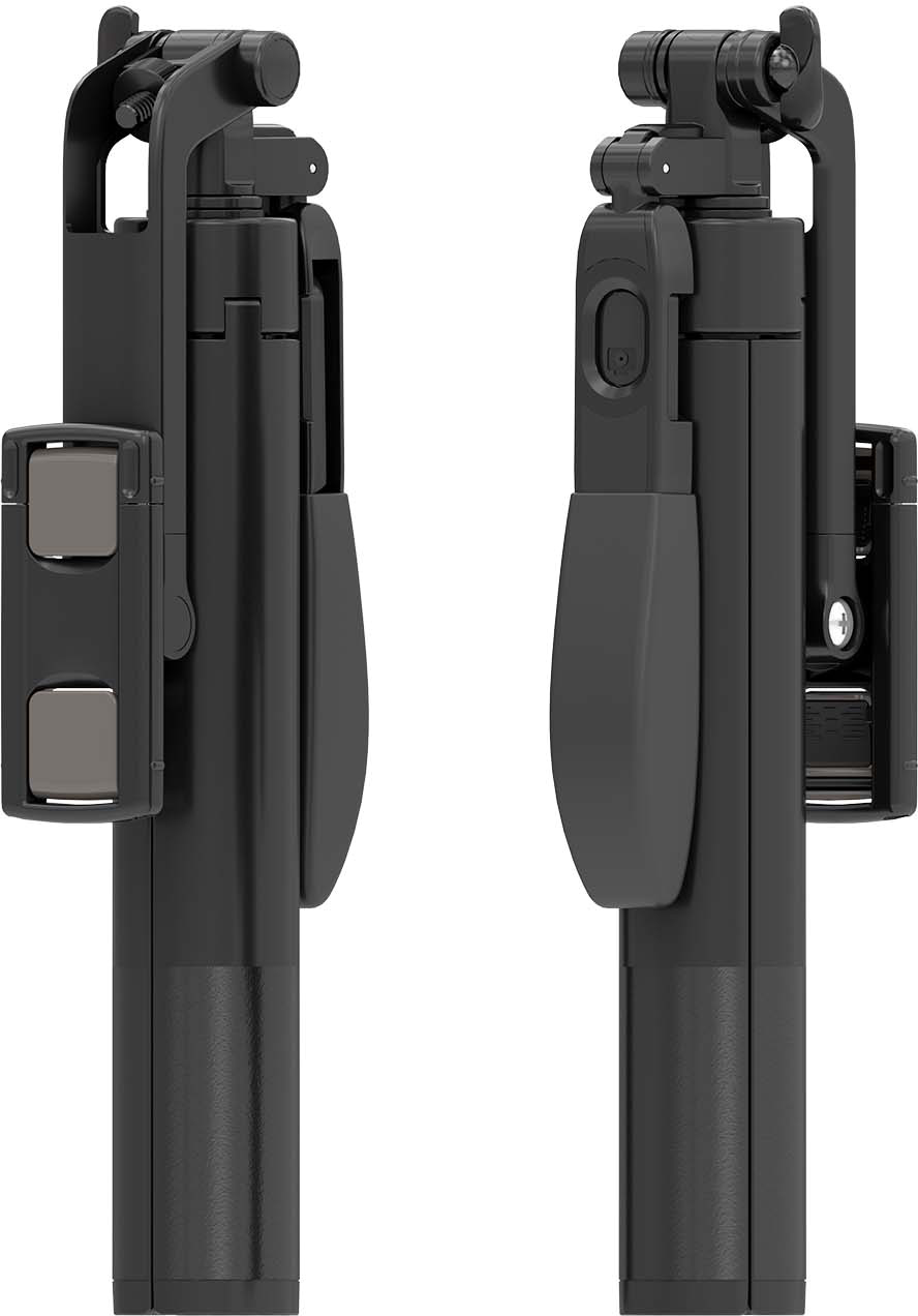 Tripé 3 em 1 p/ Selfie Stick c/ Controlo Remoto Bluetooth (Preto) - AISENS