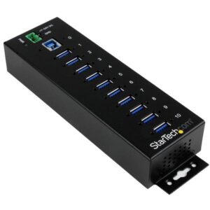 Hub de Interface USB B ST1030USBM 3.0 (3.1 Gen 1) 5000 Mbit/s Preto - STARTECH