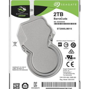 Disco Rigido 2,5 7mm 2TB 128Mb SATA 6Gb/s 54rp - SEAGATE Barracuda