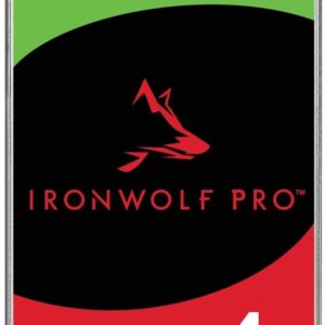 Disco Rígido 3.5 IronWolf Pro 4TB 7200RPM 256MB SATA 6Gb/s - SEAGATE